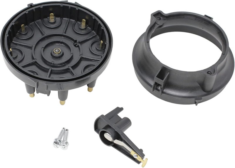 AIP Electronics DRAGON FIRE PERFORMANCE Heavy Duty Distributor Cap and Rotor Set Compatible with 1977-1997 Ford F-150 EFI 5.0L 5.8L 6.6L 6.9L 7.5L V8 Replaces DH411B FD168 FD166 FD307 Oem Fit Kit-1548 - Image 2